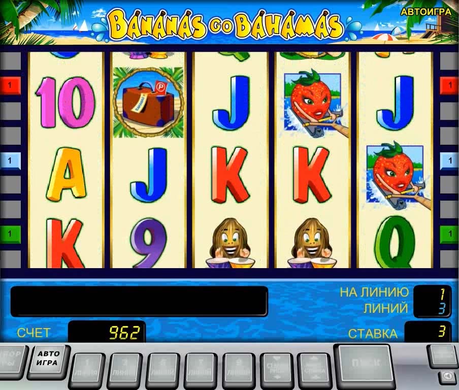Maquina de casino Bananas Go Bahamas