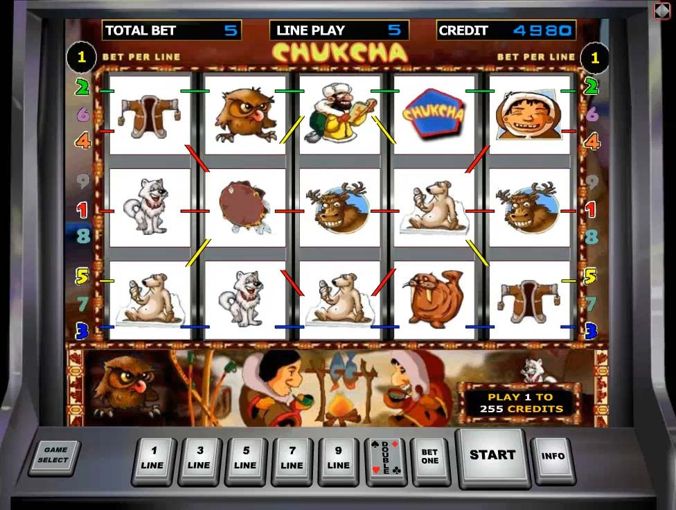 Maquina de casino Chukcha