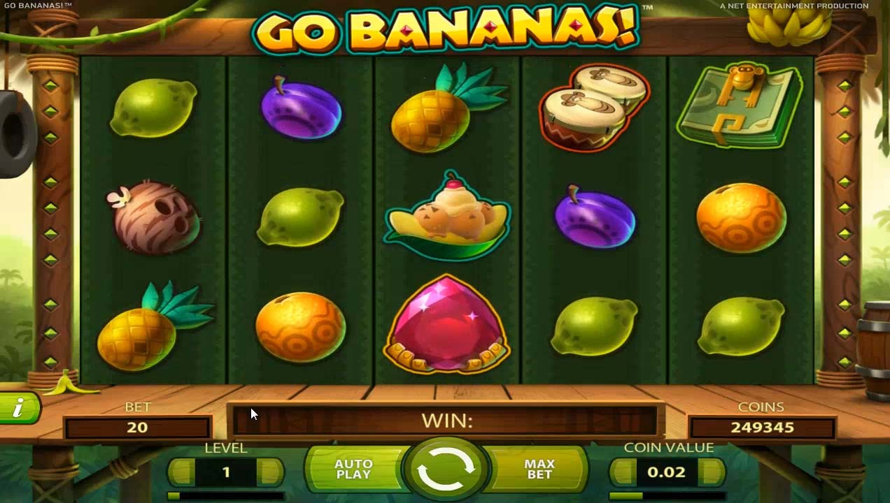 Maquina de casino Go Bananas