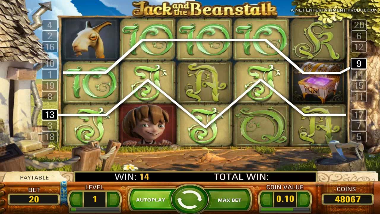 Reglas del juego Jack And The Beanstalk