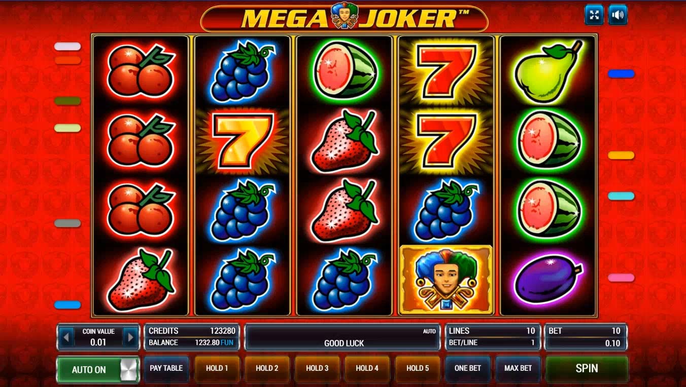 Maquina de casino Mega Joker
