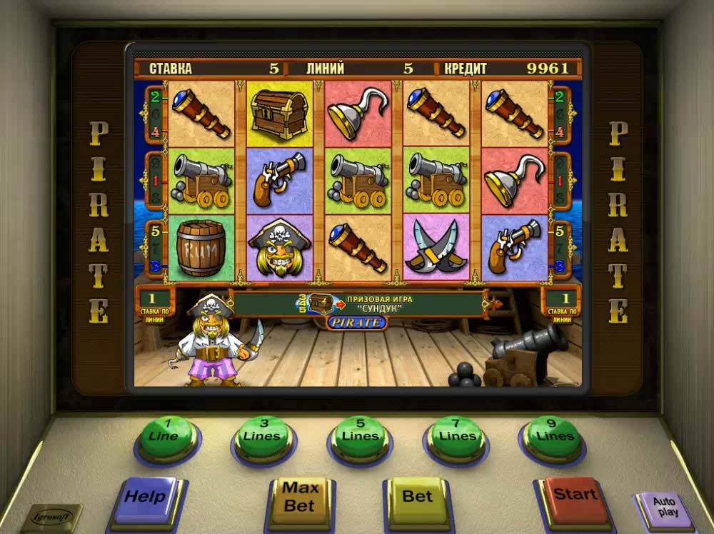 Maquina de casino Pirate