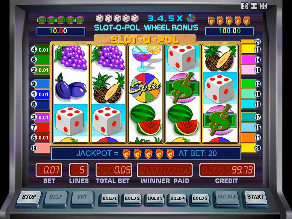 Maquina de casino Slot-o-pol