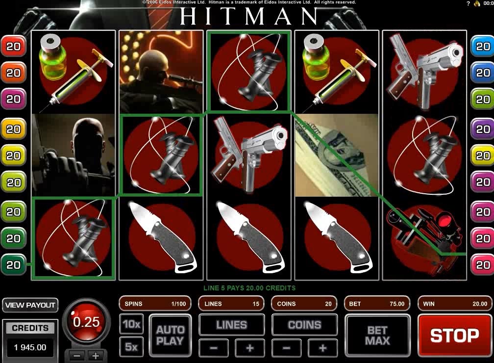 Maquina de casino Hitman