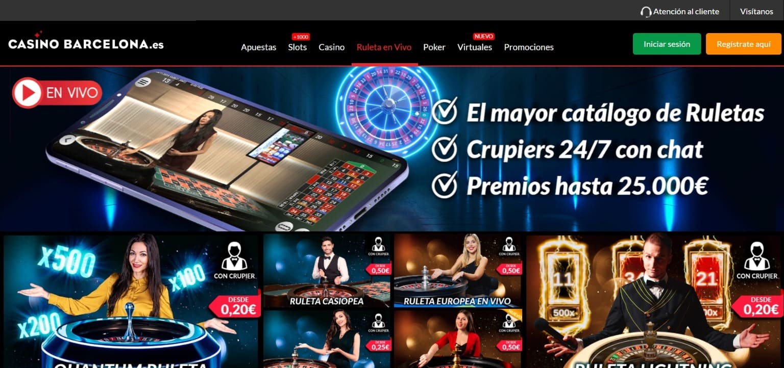 Casino Online Barcelona en vivo