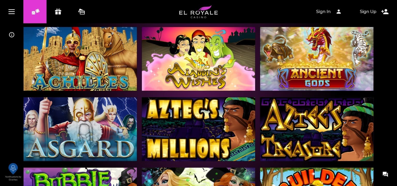 Royale Casino máquinas tragamonedas