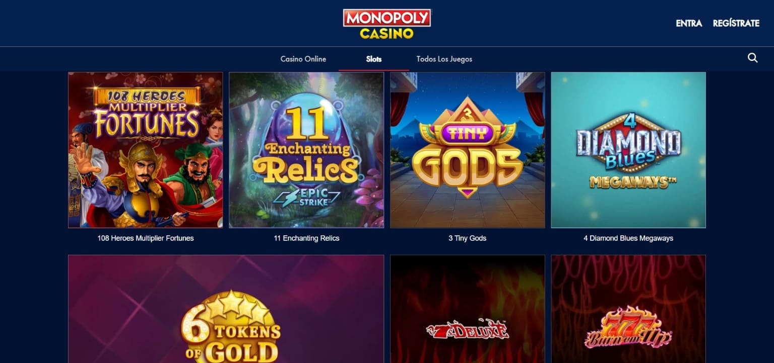 Monopoly Casino máquinas tragamonedas